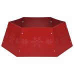 Weihnachtsbaumrock Rot Ø68x25 cm – Bild 2