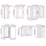 11-tlg. Küchenschrank-Set Kalmar Weiss Holzwerkstoff – Bild 11