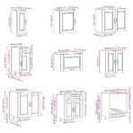 14-tlg. Küchenschrank-Set Porto Weiss Holzwerkstoff – Bild 10