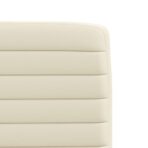 Esszimmerstühle 4 Stk. Creme Kunstleder – Bild 7