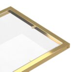 Computer-Beistelltisch Transparent 50x35x65 cm Hartglas – Bild 5