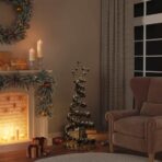 LED Weihnachtsbaum 80 LEDs Warmweiss 120 cm – Bild 2