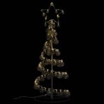 LED Weihnachtsbaum 80 LEDs Warmweiss 120 cm – Bild 7