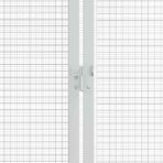 Vogelkäfig Anthrazit 430 x 208 x 247 cm Verzinkter Stahl – Bild 10