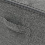 Aufbewahrungsboxen 2 Stk. Stoff 43x34x23 cm Anthrazit – Bild 10