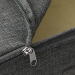 Aufbewahrungsboxen 2 Stk. Stoff 43x34x23 cm Anthrazit – Bild 9