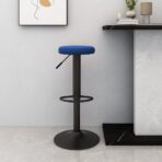 Barhocker 2 Stk. Schwarz Samt