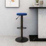 Barhocker 2 Stk. Schwarz Samt