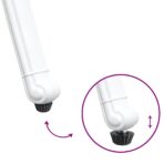 Garten Essgruppe 5 pcs Weiss Aluminium – Bild 12