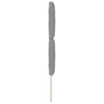 Kopfteil mit Kopfteil Hellgrau 80 cm Kunstleder – Bild 5