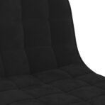 Barhocker Schwarz Samt – Bild 7