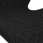 Barhocker 2 Stk. Schwarz Samt – Bild 6