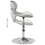 Barhocker Weiss Kunstleder – Bild 6