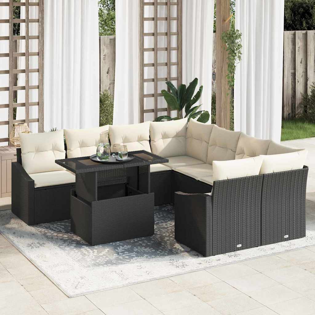 3357710_1.jpg Garten-Sofa-Set 9 stk. – Bild 1