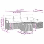 Gartensofa-set 6 stk. – Bild 10
