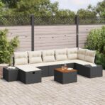 Gartensofa-set 8 stk.