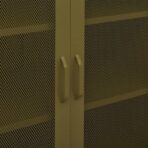 Lagerschrank Olivgrün 80x35x101,5 cm Stahl – Bild 8