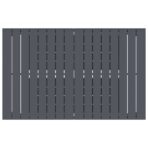 Garten Essgruppe 9 pcs Schwarz Poly-Rattan – Bild 8