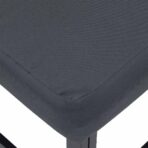 Gartensofa-set 12 pcs Schwarz Metall – Bild 7