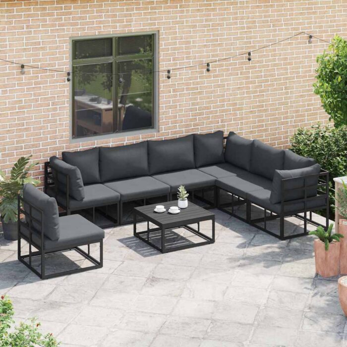 Garten-Sofa-Set mit Kissen 7 pcs – Bild 3