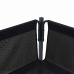 Gartensofa-set mit Kissen 10 pcs Schwarz Stahl – Bild 8