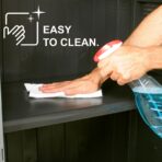 Kunststoffschrank 65x45x97 cm – Bild 7