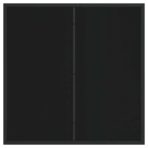 Garten Essgruppe mit Kissen 3 pcs Schwarz Poly-Rattan – Bild 8