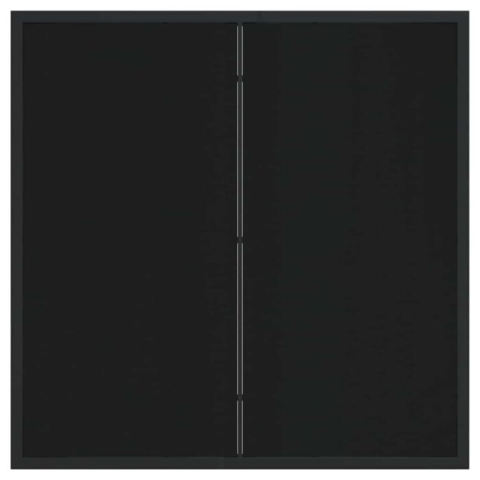 Garten Essgruppe mit Kissen 3 pcs Schwarz Poly-Rattan – Bild 8