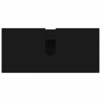 Badezimmermöbel-Set mit Regal 2 pcs Weiss Sperrholz und Metall – Bild 7