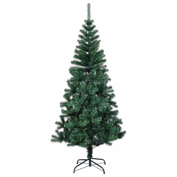 Künstlicher vorbeleuchteter Weihnachtsbaum Grün 120 cm – Bild 4