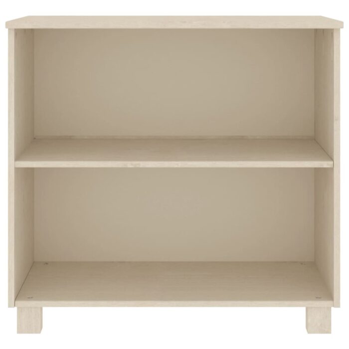 Sideboard HAMAR Honigbraun 85x35x80 cm Massivholz Kiefer – Bild 3