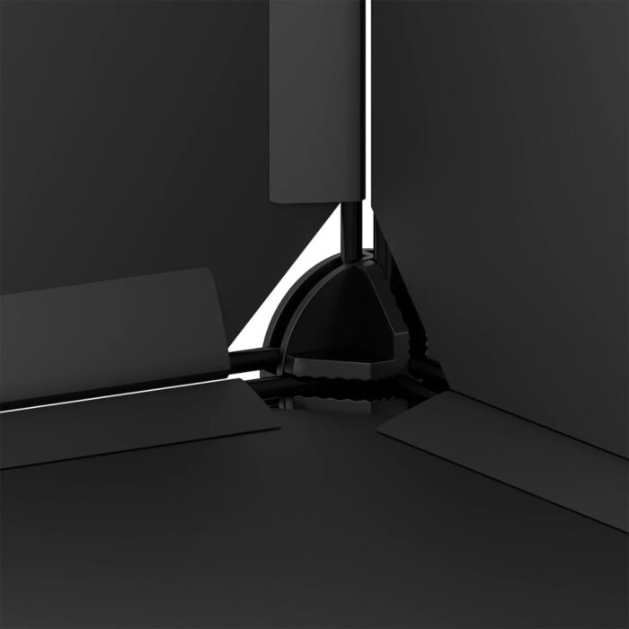 Regalsystem mit 15 Würfeln Schwarz PP – Bild 7