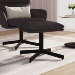 Fusshocker Creme 60x60x36 cm Kunstleder