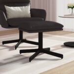 Fusshocker Creme 60x60x36 cm Kunstleder