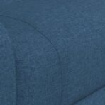 Massagesessel Creme Stoff – Bild 7