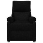 Relaxsessel Schwarz Stoff – Bild 3