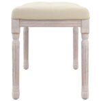 Sitzbank Dunkelgrau 110x40x49 cm Stoff – Bild 4