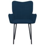 Esszimmerstühle 2 Stk. Hellgrau Samt – Bild 4