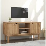TV-Schrank OTTA 113,5x43x57 cm Massivholz Kiefer