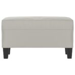 Sitzbank Taupe 70x35x41 cm Mikrofasergewebe – Bild 3