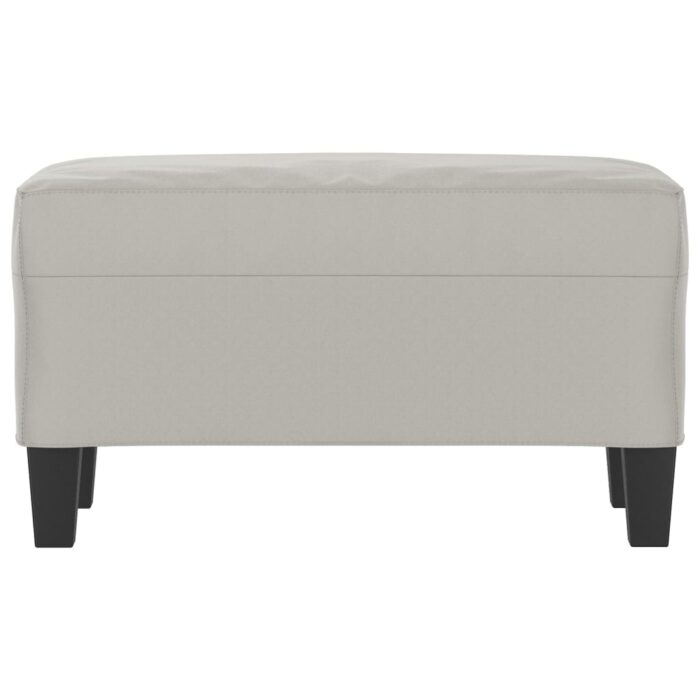 Sitzbank Taupe 70x35x41 cm Mikrofasergewebe – Bild 3