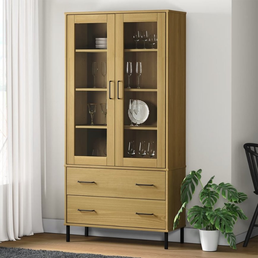 350991_1.jpg Bücherschrank OSLO Metallbeine – Bild 1