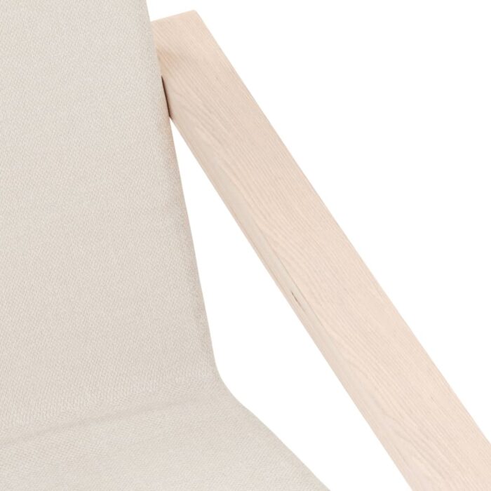 Relaxsessel Creme Stoff – Bild 7