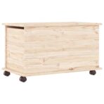 Truhe mit Rollen ALTA - Massivholz Kiefer – Bild 7