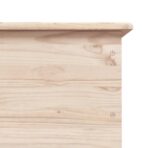 Truhe mit Rollen ALTA - Massivholz Kiefer – Bild 9