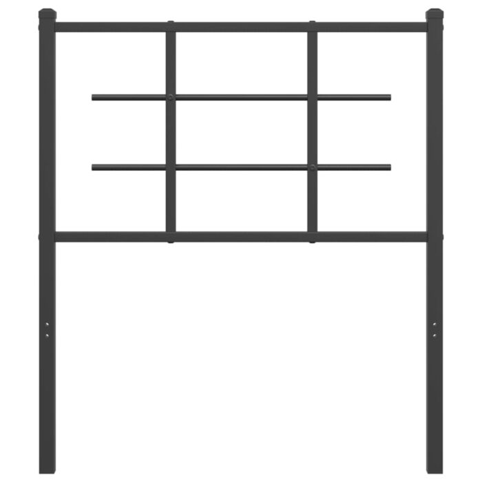 Ersatz-Kopfteil Metall Schwarz 75 cm – Bild 3
