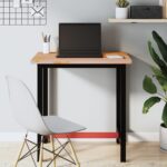 Schreibtischplatte 80x55x2,5 cm Massivholz Buche