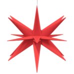 LED-Weihnachtssterne 3 Stk. Faltbar Rot – Bild 6