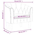 Clubsessel Hellgrau Samt – Bild 8