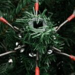 Künstlicher Weihnachtsbaum Klappbar Beschneit – Bild 7